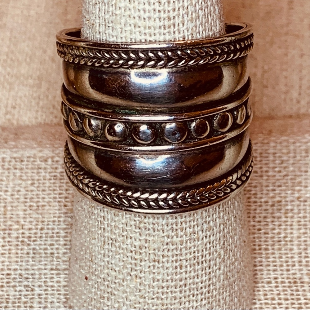 Vintage | Band | Sterling Silver Band | Whimsgoth | Festival - Picture 5 of 15